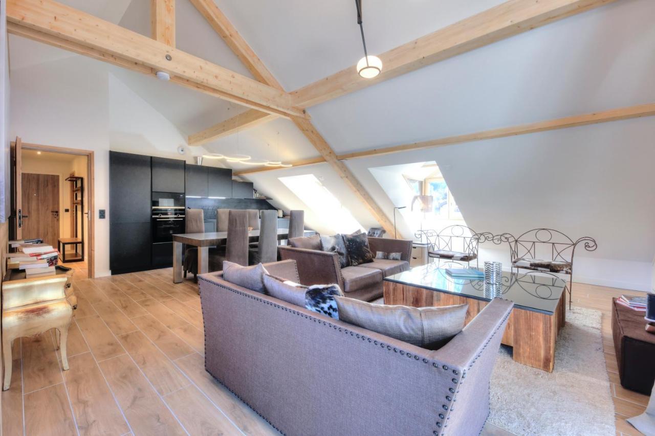 Апартаменты Immobilier De Montagne - La Collection - La Telecabine Сен-Жерве-Ле-Бэн Экстерьер фото