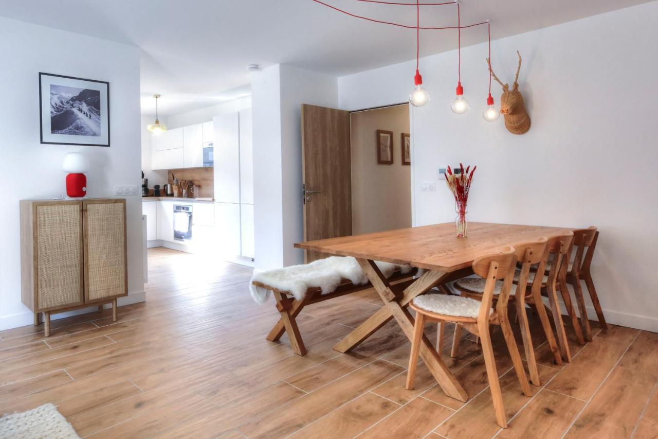 Апартаменты Immobilier De Montagne - La Collection - La Telecabine Сен-Жерве-Ле-Бэн Экстерьер фото