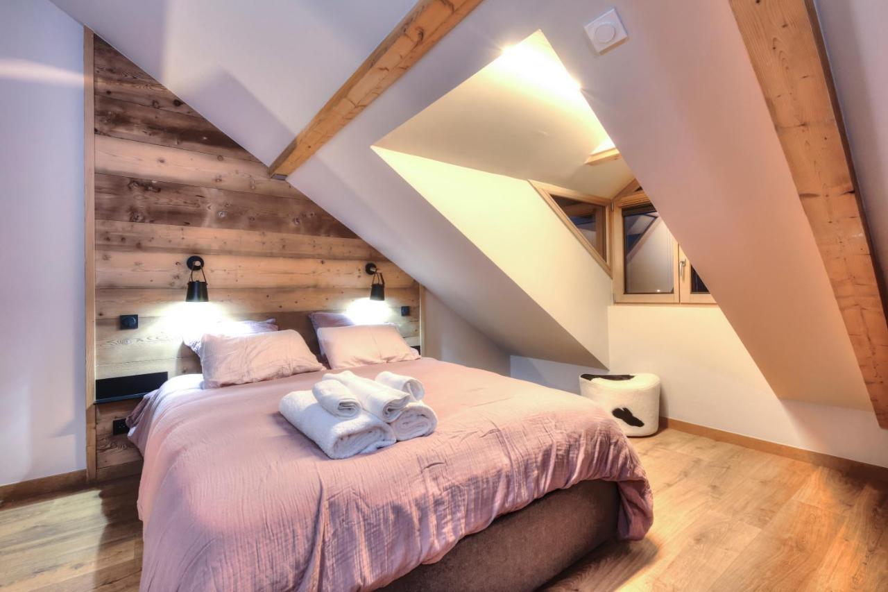 Апартаменты Immobilier De Montagne - La Collection - La Telecabine Сен-Жерве-Ле-Бэн Экстерьер фото