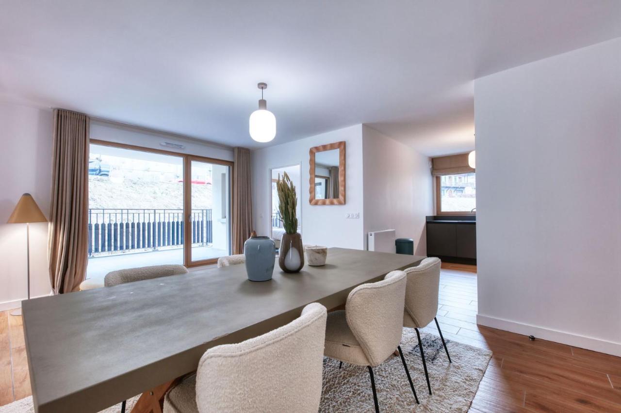 Апартаменты Immobilier De Montagne - La Collection - La Telecabine Сен-Жерве-Ле-Бэн Экстерьер фото