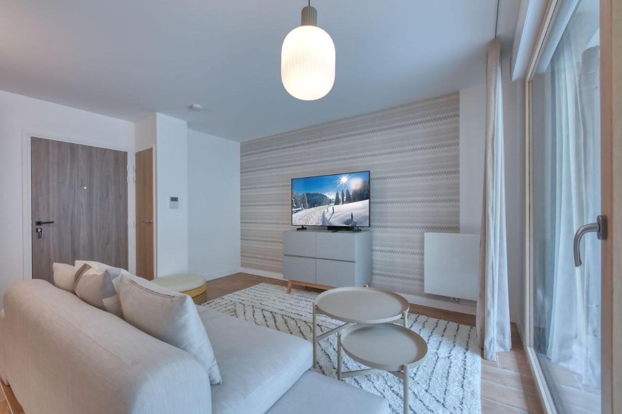 Апартаменты Immobilier De Montagne - La Collection - La Telecabine Сен-Жерве-Ле-Бэн Экстерьер фото