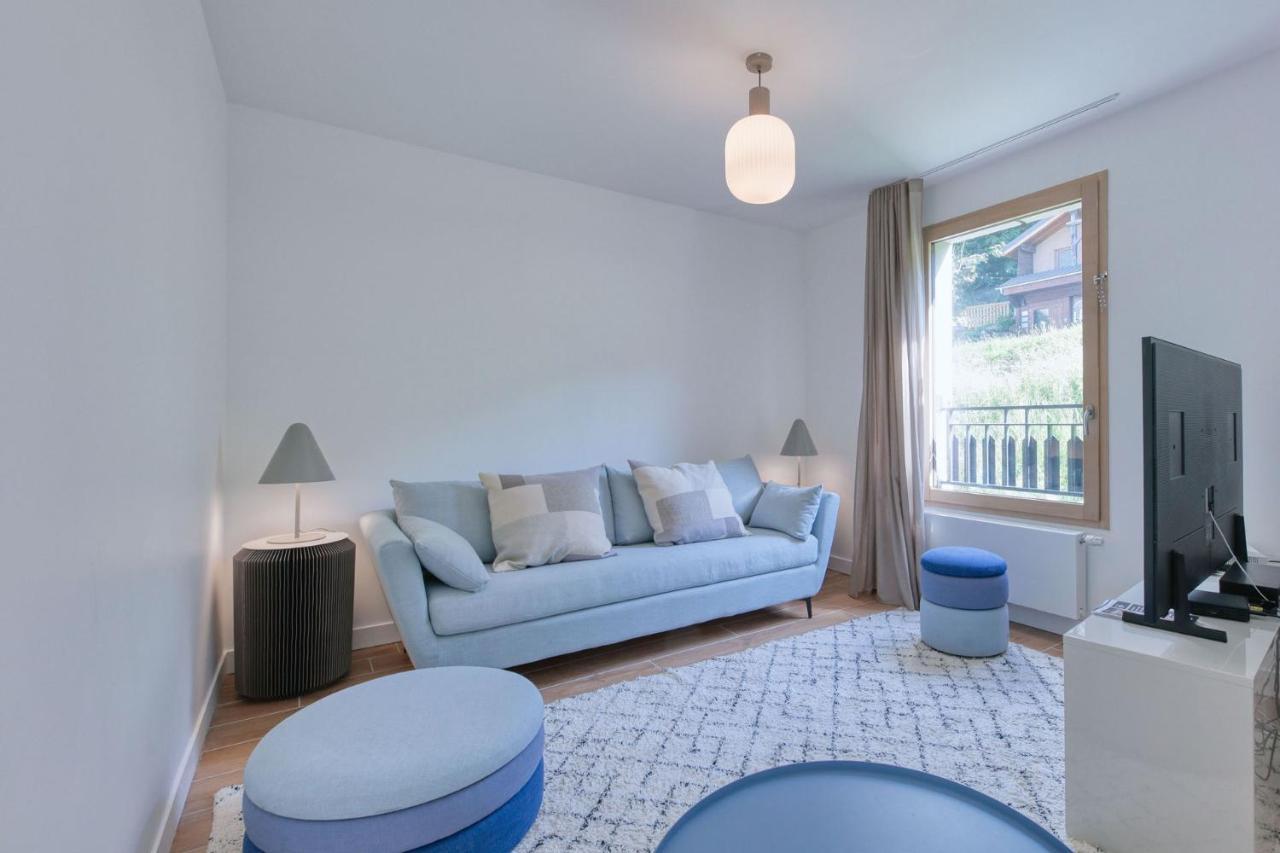 Апартаменты Immobilier De Montagne - La Collection - La Telecabine Сен-Жерве-Ле-Бэн Экстерьер фото