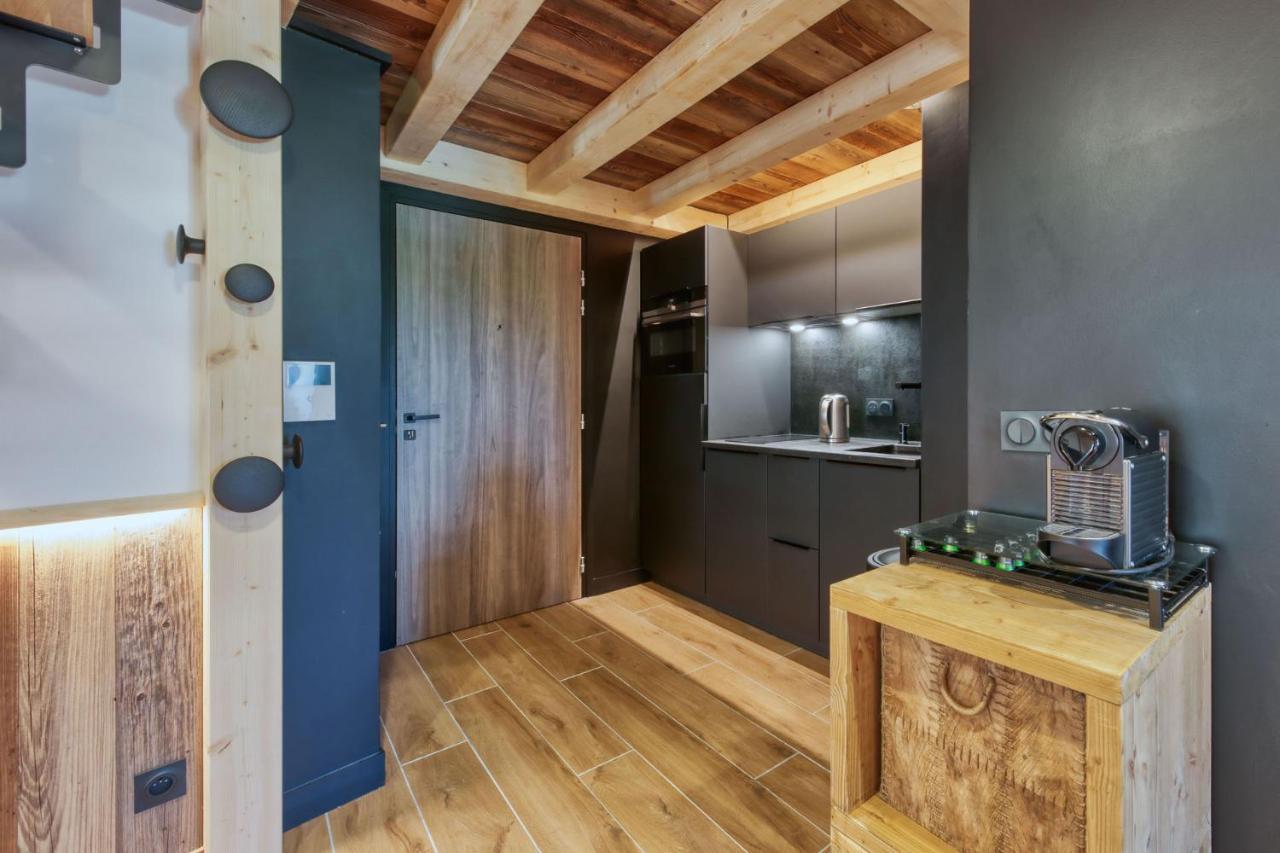 Апартаменты Immobilier De Montagne - La Collection - La Telecabine Сен-Жерве-Ле-Бэн Экстерьер фото