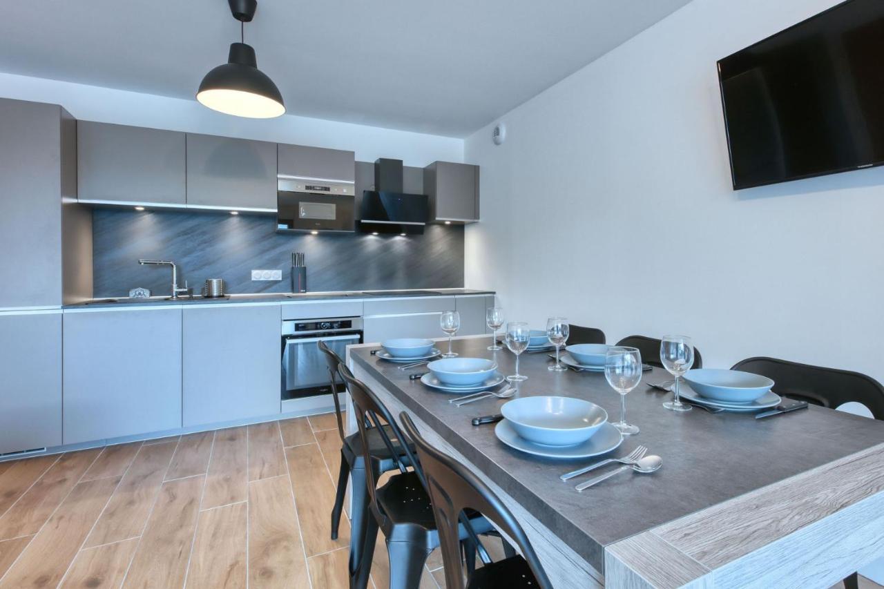 Апартаменты Immobilier De Montagne - La Collection - La Telecabine Сен-Жерве-Ле-Бэн Экстерьер фото