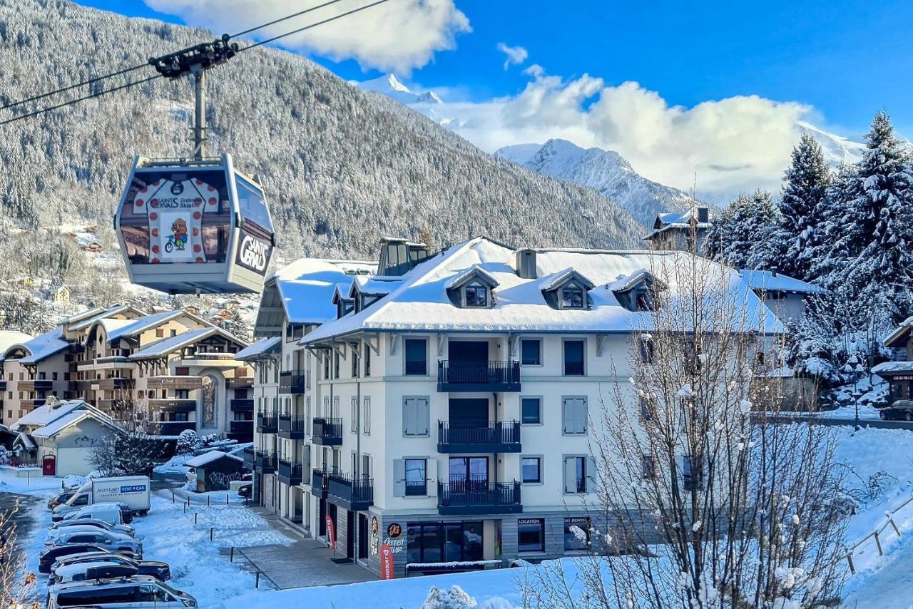 Апартаменты Immobilier De Montagne - La Collection - La Telecabine Сен-Жерве-Ле-Бэн Экстерьер фото